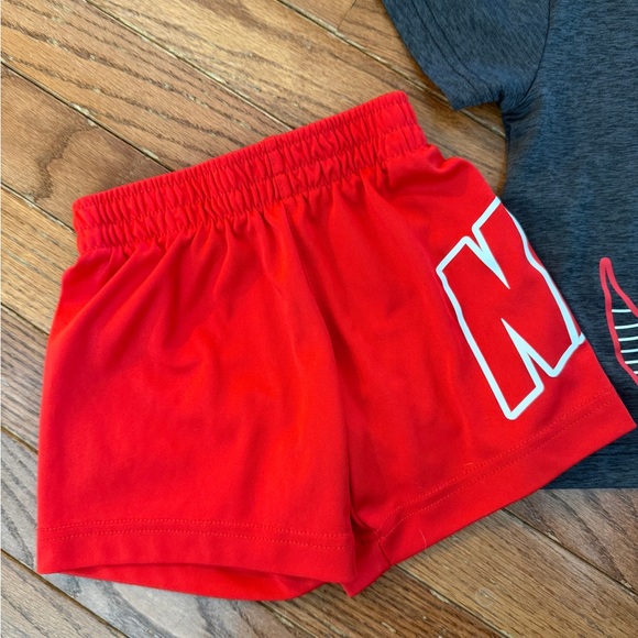 Nike Red Dri-FIT Toddler Shorts - Picture 5 of 5